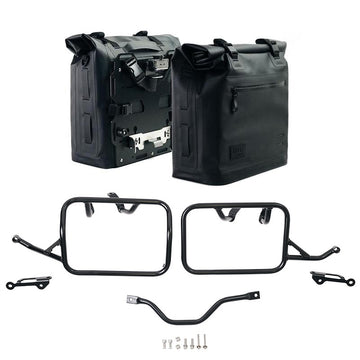 BMW R 12 G/S [2025-2026] - Zwei Khali TPU-Seitentaschen 35 l – 45 l + Paar Aluminiumplatten + BMW R12 G/S-Rahmen
