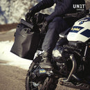 BMW R nineT 1200 Racer [2017-2020] - Khali Seitentasche aus TPU 35L - 45L + Aluminiumplatte mit rechtem Rahmen