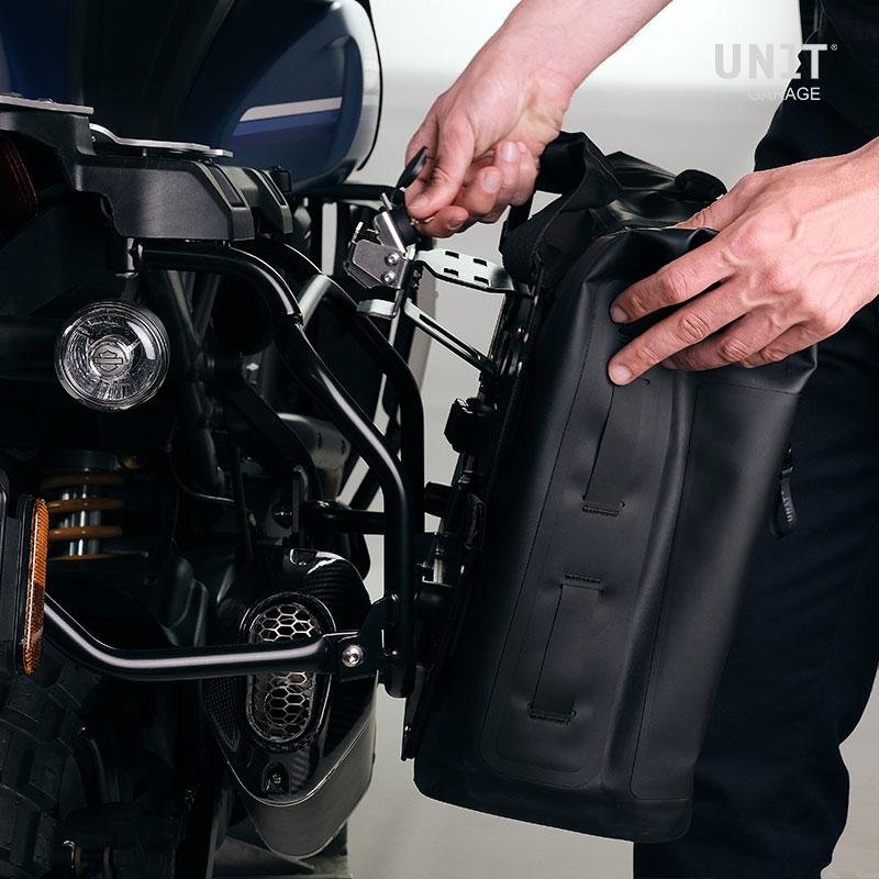 BMW R 1200 GS LC Rad [2013-2019] - Zwei Khali-Seitentaschen aus TPU 35L - 45L + Paar Aluminiumplatten