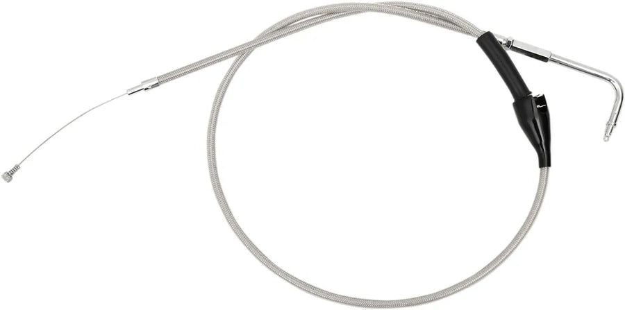 Harley Davidson FXSTS [MOTION PRO] - Cable de ralentí/acelerador de acero inoxidable Armor Coat