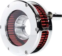 Harley-Davidson FXSBSE 1800 Breakout CVO [2013] - BA Luftfilterkit – Oberfläche: Schwarz, Verchromt, Klar – Bild 8