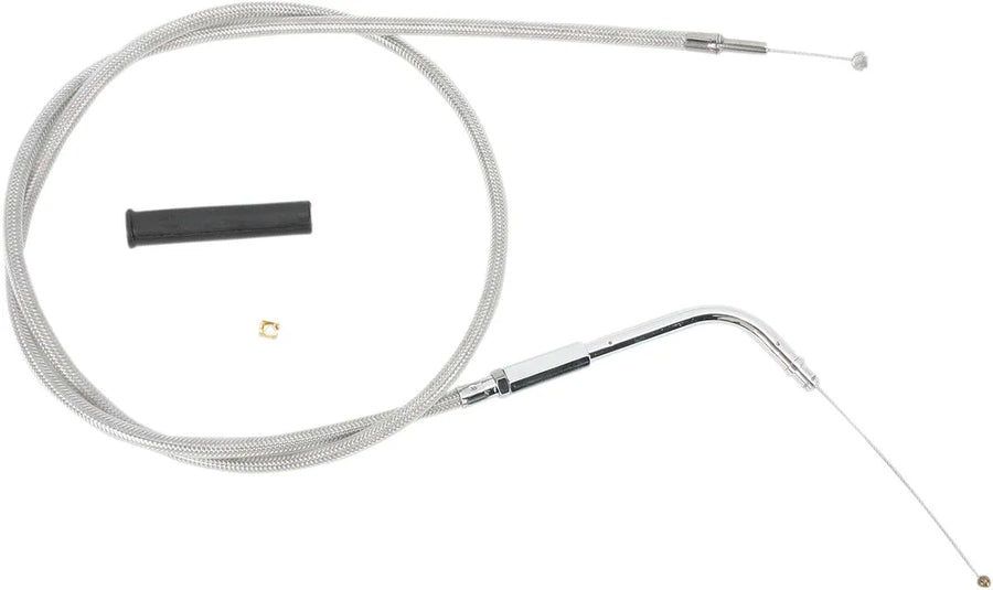 harley davidson fxs [ESPECIALIDADES DE ARRASTRE] - cable del acelerador cubierto de acero inoxidable