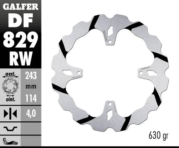 Tm Racing SMX 450 FI Competition [2012-2013] - BREMSSCHEIBE FIXED WAVE GROOVED OVERSIZE – Bild 4
