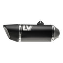 honda cb 750 hornet [LEOVINCE] – Silenciador trasero deslizante LV-14R Black Edition-3