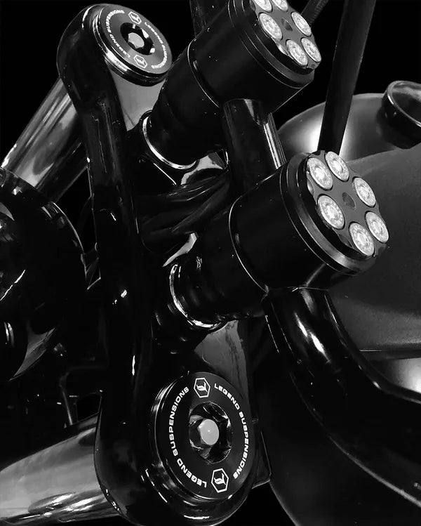 Harley-Davidson FXDBP 1690 Dyna Street Bob Factory Custom [2015-2016, 2013-2014, 2016] - Legend AXEO Performance Vorderradaufhängung – Bild 5