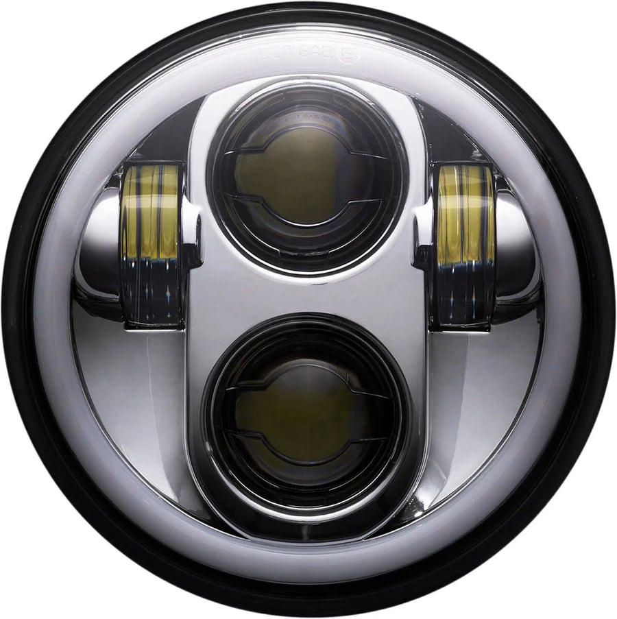 harley davidson sportster s 1250 [DINÁMICA PERSONALIZADA] – Faro delantero LED halo de 5-3/4"