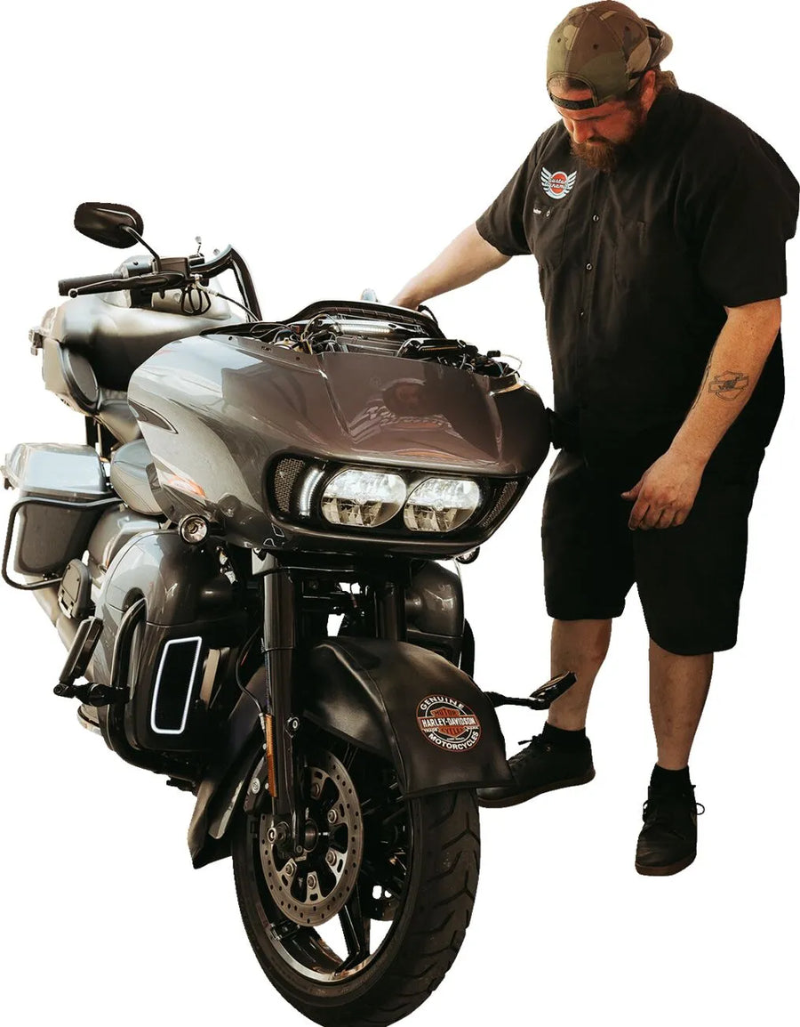 harley-davidson road glide st [DINÁMICA PERSONALIZADA] – Inserciones de ventilación Genesis® 4 Dynamic LED Road Glide®