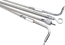 harley davidson flhtc [MOTION PRO] - Cable de velocímetro de acero inoxidable trenzado Armor Coat para Harley-Davidson-2