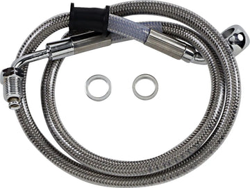 harley davidson flde [ESPECIALIDADES DE ARRASTRE] - Línea de freno extendida de acero inoxidable