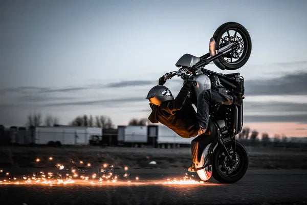 Harley-Davidson XL 1200 T Sportster Superlow [2018-2019, 2018-2020] - Disco de freno Cubiq™ - superficie: negro, cromado - imagen 6