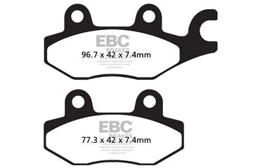 Aprilia SX 125 [EBC] – Pastillas de freno de metal sinterizado serie FA-HH