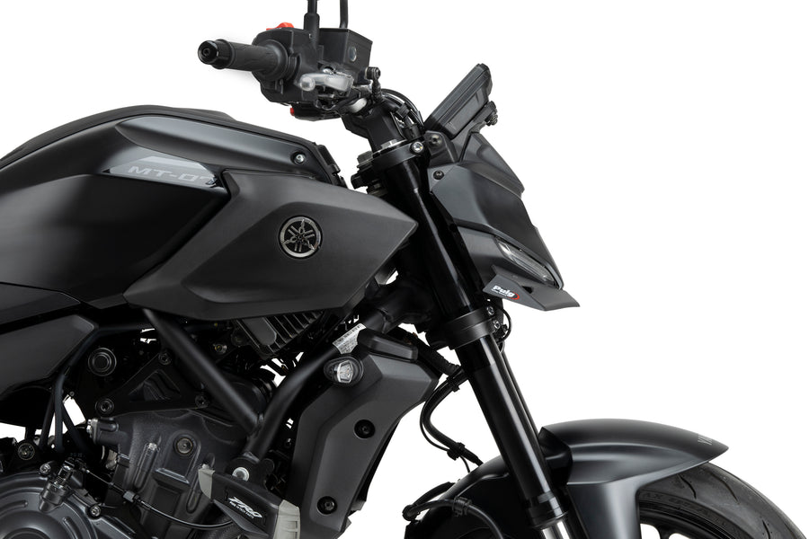 YAMAHA MT-07 Y-AMT [2025] – Spoiler delantero del parabrisas carenado desnudo