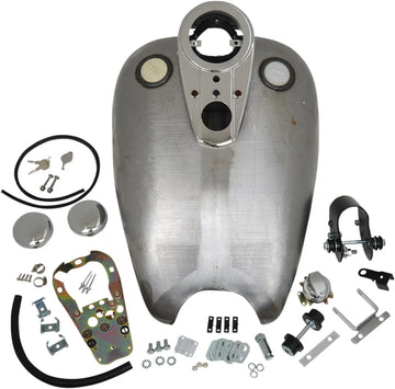 harley-davidson sportster s [ESPECIALIDADES DE ARRASTRE] – Tanque Quickbob® extendido y montado en goma para velocímetro adjunto