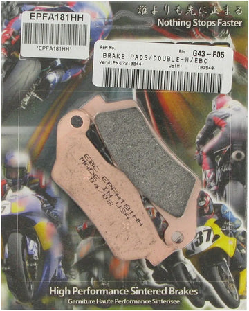 ducati s 750 [EBC] – Pastillas de freno “EPFA” sinterizadas de rendimiento extremo