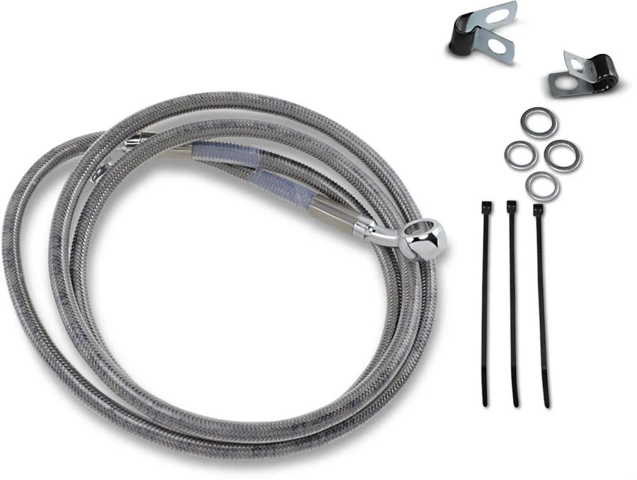 harley davidson fxsts [ESPECIALIDADES DE ARRASTRE] - Kit de línea de freno extendida de acero inoxidable