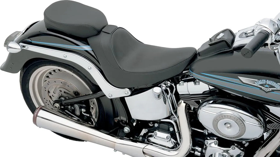 harley davidson flstf [ESPECIALIDADES DE ARRASTRE] - Asiento individual, compatible con respaldo