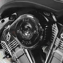 Indian PURSUIT 108 Dark Horse Premium [2024-2026] - Stealth Luftfilter-Kit mit Abdeckung – Oberfläche: Schwarz – Bild 6