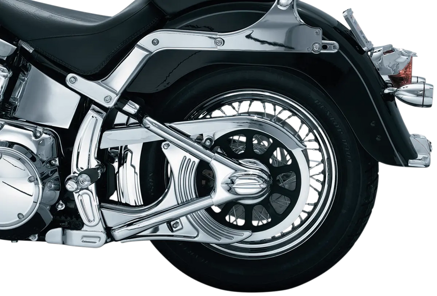 harley davidson fxsb [KURYAKYN] - Cubierta de marco boomerang