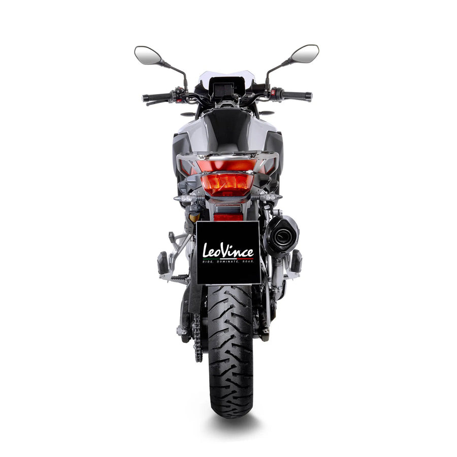 bmw f 850 gs [LEOVINCE] – Silenciador trasero Nero - acero inoxidable