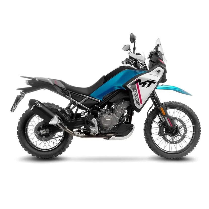 cf moto 450 [LEOVINCE] – Silenciador trasero LV-14 Black Edition