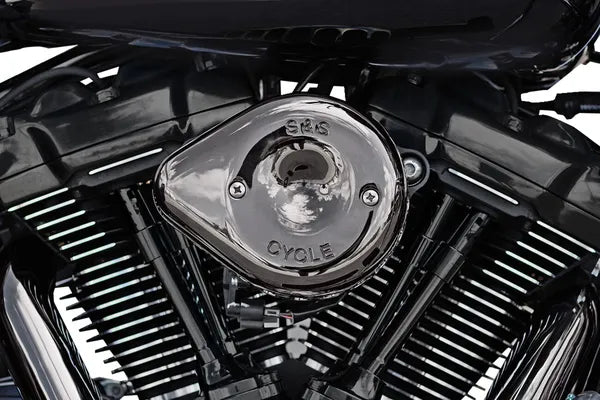Harley-Davidson FLSTFI 1923 Softail Fat Boy Gray Ghost 117 [2025] - Stealth Teardrop Luftfilter-Kit – Bild 4