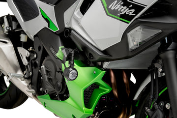 KAWASAKI NINJA 7 HYBRID [2025] – Crash Pads R19 – Negro