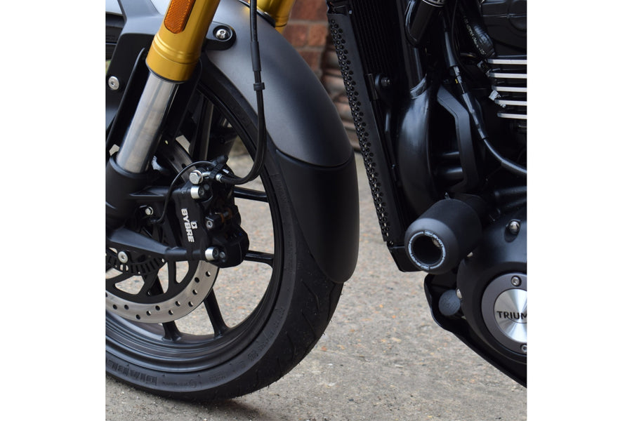 TRIUMPH SPEED 400 [2025] - Extensión del guardabarros delantero - Negro