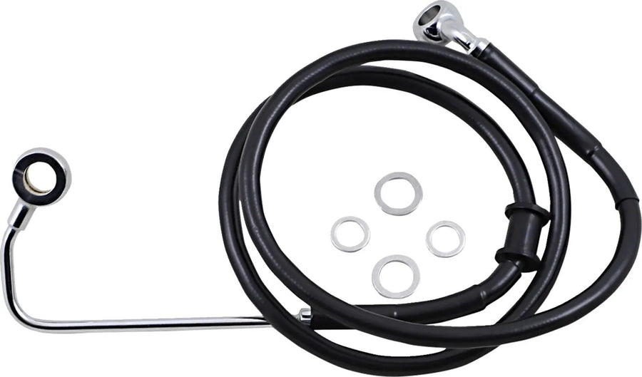 harley davidson fxsb [ESPECIALIDADES DE ARRASTRE] - Línea de freno extendida de acero inoxidable