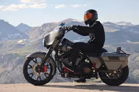 Harley-Davidson XL 1200 T Sportster Superlow [2018-2019, 2018-2020] - Disco de freno Cubiq™ - superficie: negro, cromado - foto 11