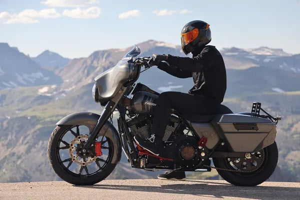 Harley-Davidson XL 1200 T Sportster Superlow [2018-2019, 2018-2020] - Disco de freno Cubiq™ - superficie: negro, cromado - foto 7