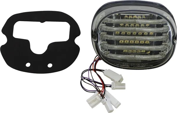 Harley Davidson Flstc [DINÁMICA PERSONALIZADA] – Luces traseras LED planas integradas ProBEAM® con indicadores adicionales