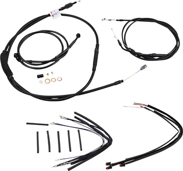 harley-davidson street bob [MARCA BURLY] – Juego de cables para barra de cárcel