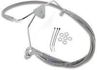 Harley Davidson Flhtcui [ESPECIALIDADES DE ARRASTRE] - Kit de línea de freno de acero inoxidable, extendido