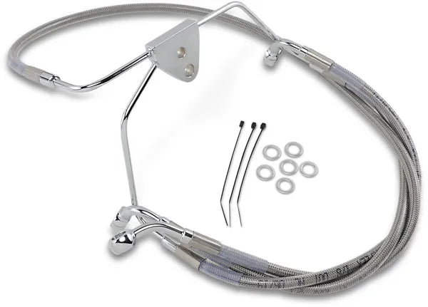 Harley Davidson Flhtcui [ESPECIALIDADES DE ARRASTRE] - Kit de línea de freno de acero inoxidable, extendido