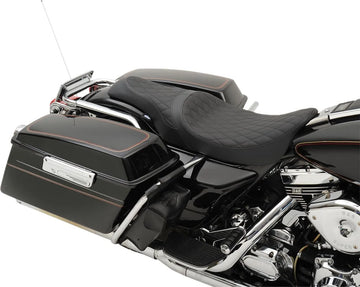 harley davidson flhri [ESPECIALIDADES DE ARRASTRE] - Asiento de vinilo para 2 personas Caballero