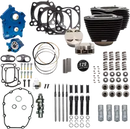 Harley-Davidson FLRT 1868 Freewheeler 114 [2025] - 129" Power Package Motorleistungs-Kit – Oberfläche: Schwarz, Hervorgehobene Lamellen – Merkmal: Schwarze Stößelstangenrohre – Bild 3