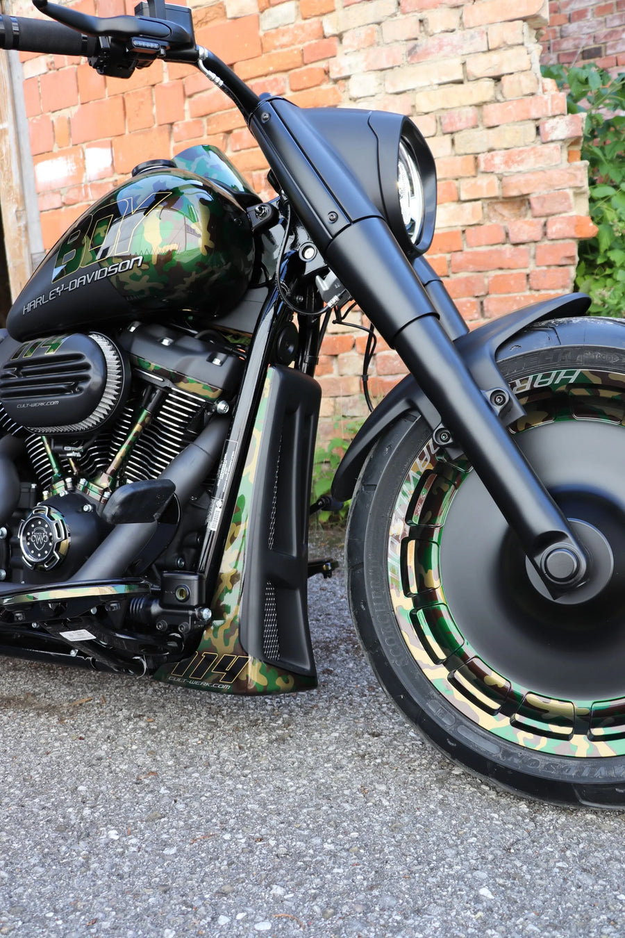 harley davidson fxdrs 114 [CULT WERK] – Spoiler personalizado