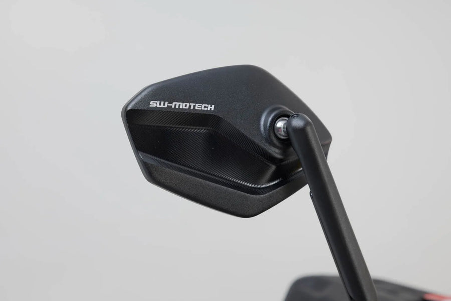 benelli leoncino 500 trail [SW-MOTECH] – juego de espejos deportivos, brazo de espejo largo