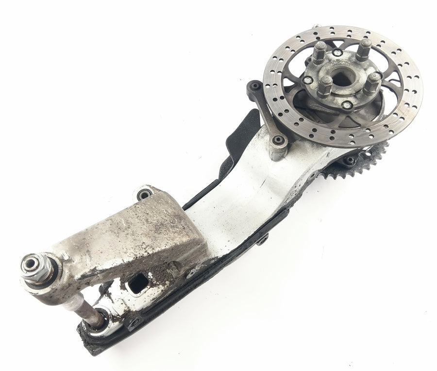Honda VFR 800 FI RC46 Swing de la rueda trasera contundente con rueda de cadena y disco de freno