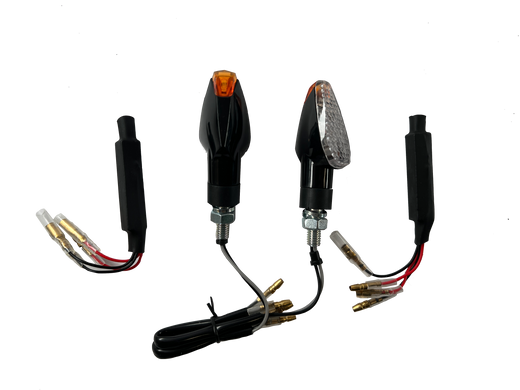 2 LED BLINKER Clear Resistance [E -E -Test Mark] - Honda CBR 900RR SC28 SC33 SC50 RR 900 1000