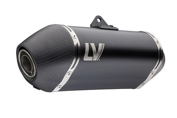 cf moto 450 [LEOVINCE] – Silenciador trasero LV-14 Black Edition
