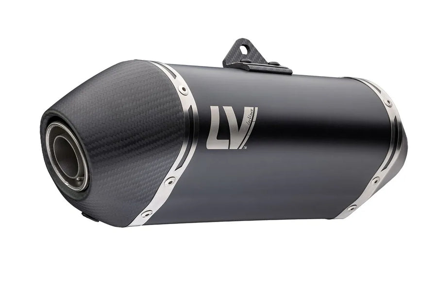 cf moto 450 [LEOVINCE] – Silenciador trasero LV-14 Black Edition