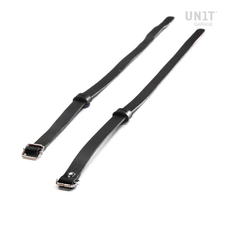 BMW R 850 R / R 1100 R [1993-2002] - Correas de cuero para portaequipajes