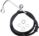 harley davidson fxsb [ESPECIALIDADES DE ARRASTRE] - Línea de freno extendida de acero inoxidable-2