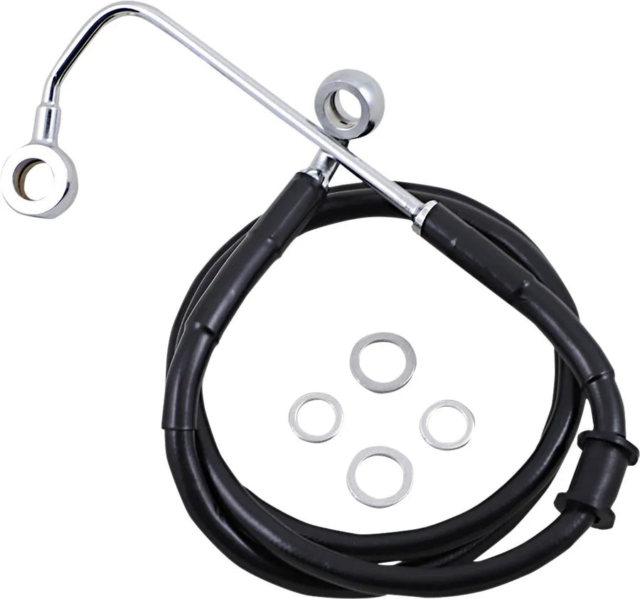 harley davidson fxsb [ESPECIALIDADES DE ARRASTRE] - Línea de freno extendida de acero inoxidable