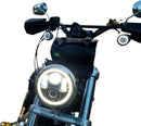 harley davidson sportster s rh 1250 s [DINÁMICA PERSONALIZADA] – Faro delantero LED halo de 5-3/4"-2