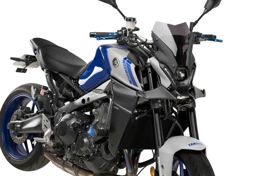 YAMAHA MT-09 SP [2023] – Spoiler delantero del parabrisas carenado desnudo