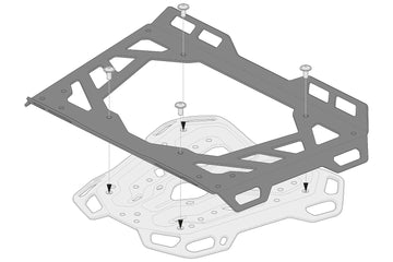 [SW-MOTECH] - Extensión para portaequipajes ADVENTURE-RACK – imagen 2