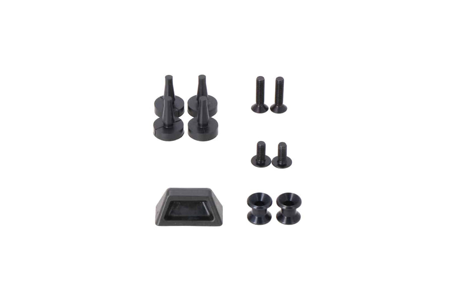 [SW-MOTECH] - Kit adaptador para montaje DUSC en portaequipajes ADVENTURE-RACK, negro – imagen 1