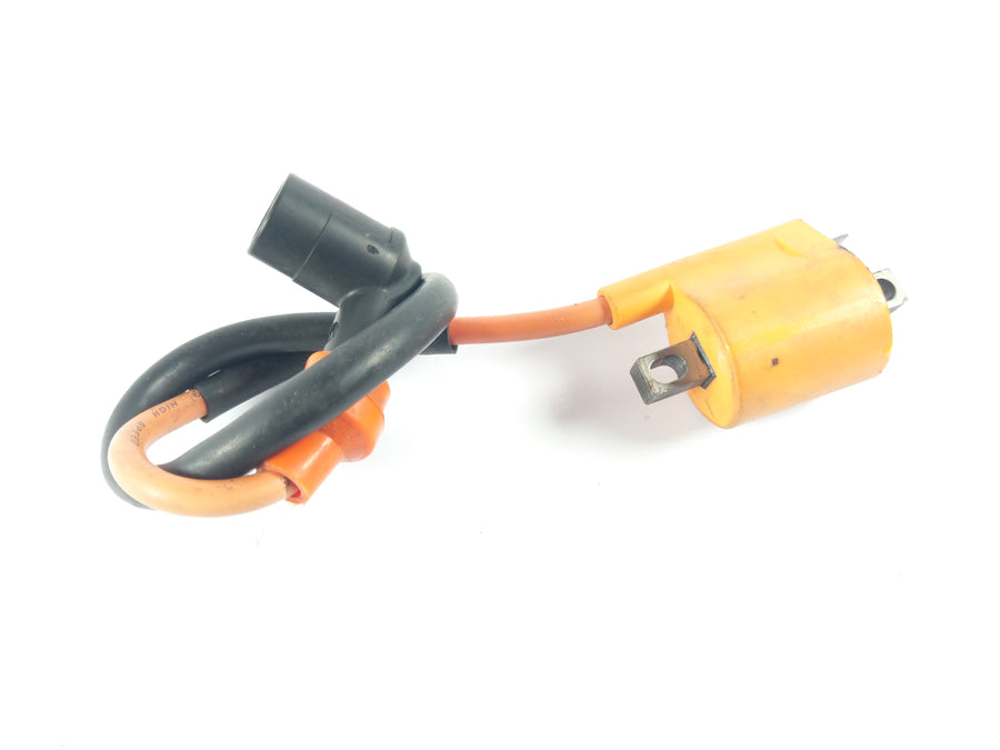 Yamahe DT 125 4bl [1997] - Bobina de encendido con cable y candelabro